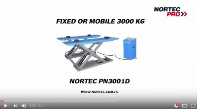 Nortec PN3001D fixed or mobile 3000 kg