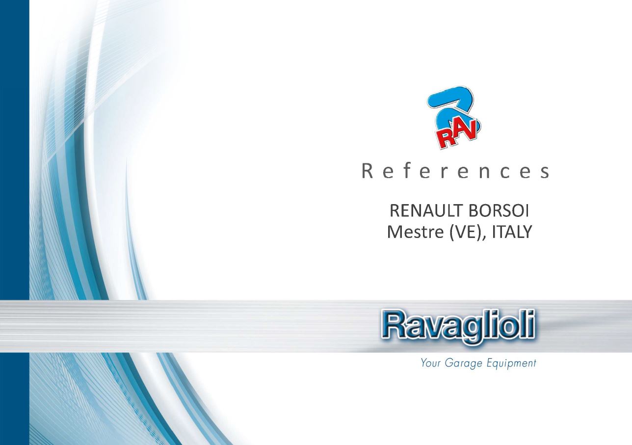 RAV references   RENAULT BORSOI   ITALY